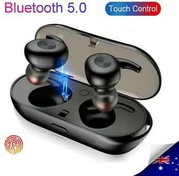 

Bluetooth 5.0 Wireless Earphones TWS Earphones Mini In-Ear Pods For IOS Android