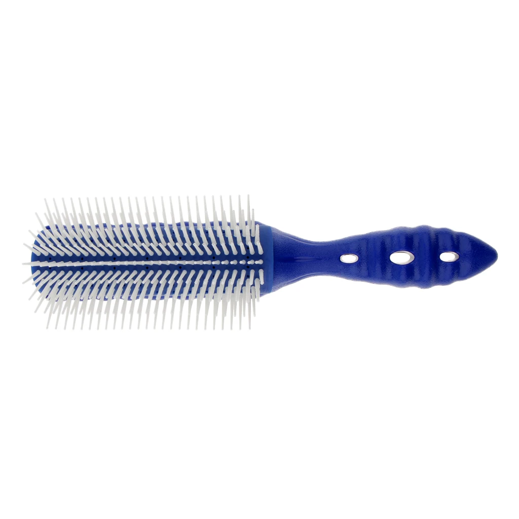 9 Row Anti-static Hair Styling Comb Soft Tooth Smooth Hair Brush Hairbrush