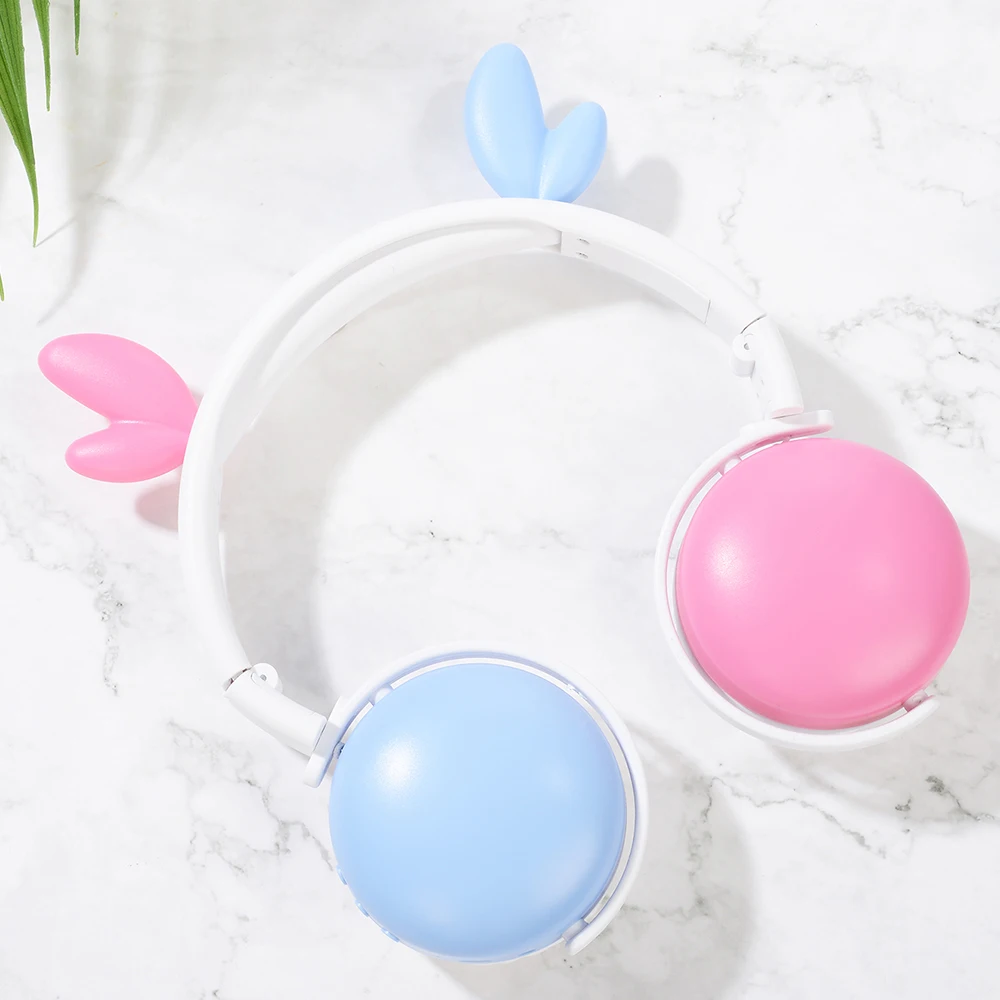 New Arrival Cat Ear Headphones Wireless Bluetooth 5 0 Young People Kids Headset With Mic Support 3 5mm Plug As Children Gift