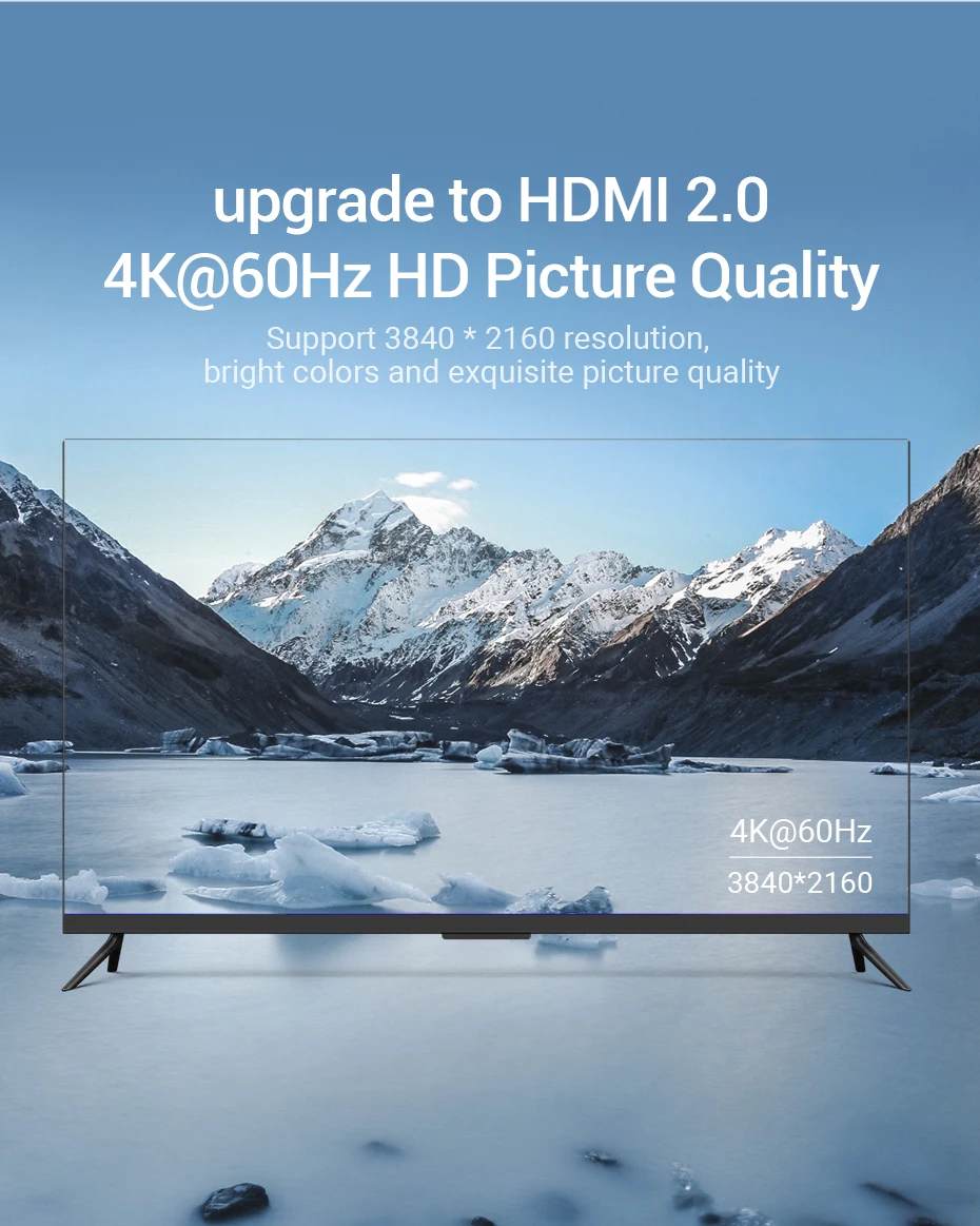 Vention 3 в 1 выход HDMI коммутатор 4 к 3D 2,0 HDMI разветвитель для PS4 ТВ Xbox 3 в 1 выход с пультом дистанционного управления HDMI 2,0 адаптер