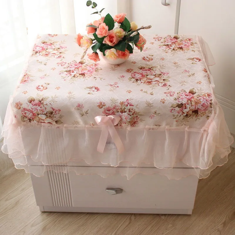 

Fashion Home Decoration Square Dustproof Cover Pastoral Style Lace Tablecloth Table Cover new