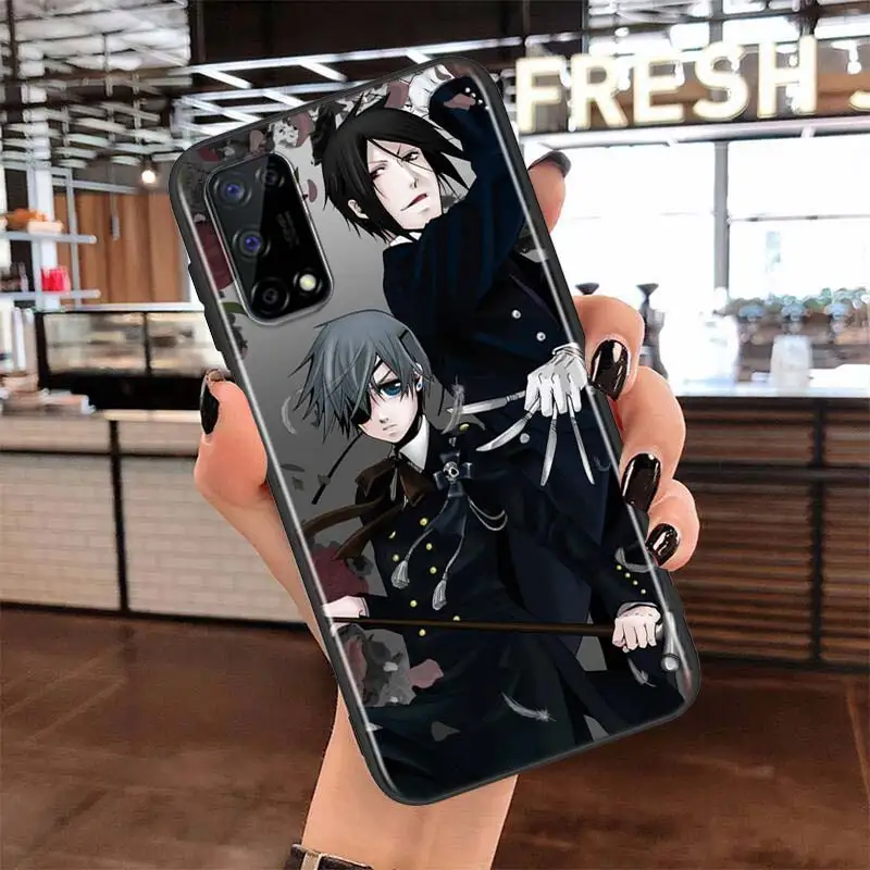 Anime Butler For OPPO A5 A9 A11X A1K A12 A12E A31 A32 A52 A53 A72 A73 A93 A94 AX7 Pro Soft Phone Case