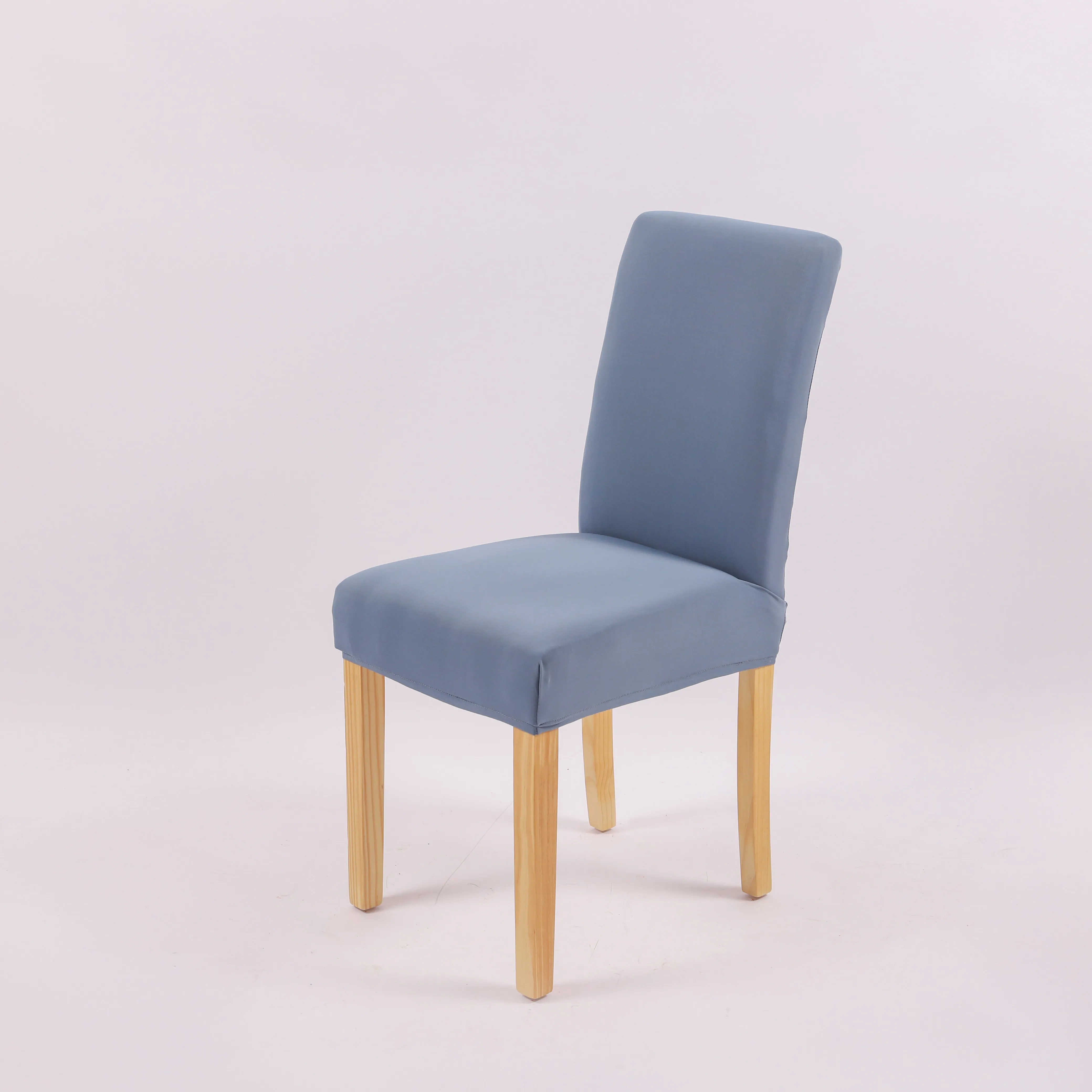 Zerolife Solid Color Chair Cover Dining Chairs Polyester Spandex Modern Plain Chair Covers Seat Cover Non-slip Wedding Banquet