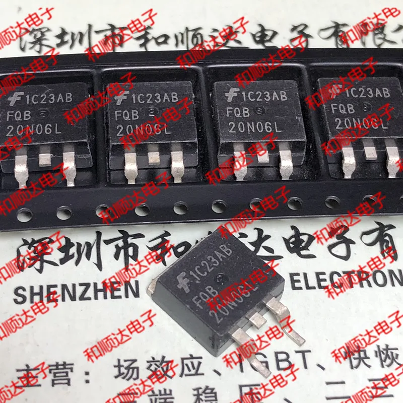 10 шт./лот FQB20N06L новые имеющиеся в 263 60V 21A