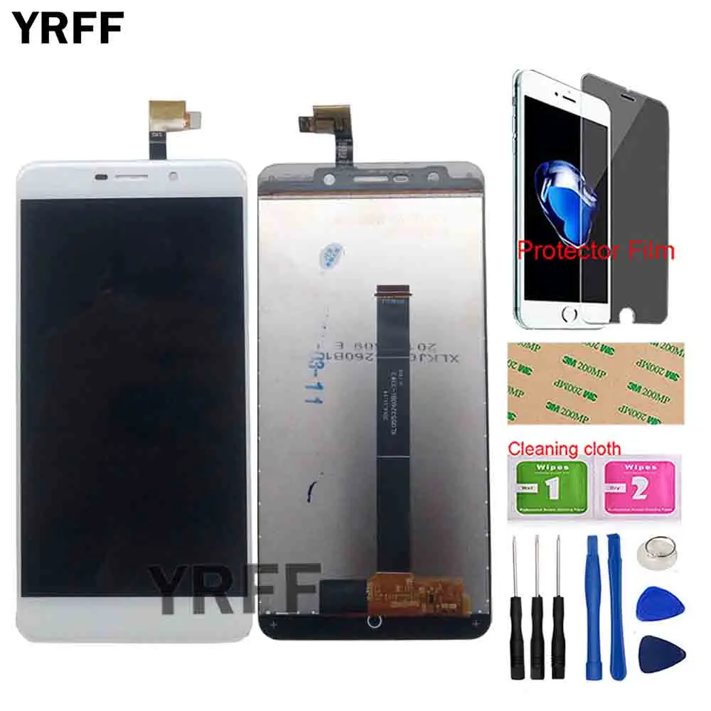 

5.5'' Phone LCD Display For UMI Super Original LCD Display Touch Screen Glass Digitizer Assembly Sensor Tools Protector Film