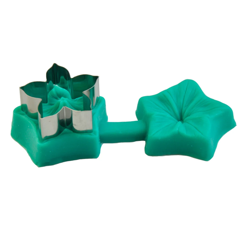B Fondant Bread Making Silicone Small Home Non-stick Chocolate Decorating Tools Kitchen Bow Tie Shape Cake Mold Soap Reusable - Цвет: B