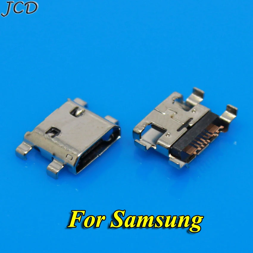 

JCD Micro mini USB connector jack socket For Samsung Galaxy Ace 2 I8160 I8190 S7562 6 pin charging port female dock plug repair