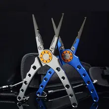 Рыболовные плоскогубцы, ножницы из алюминиевого сплава, крючок для удаления 150 г, 20 см, рыболовные инструменты, леска, резак, многофункциональное рыболовное оборудование с узлом