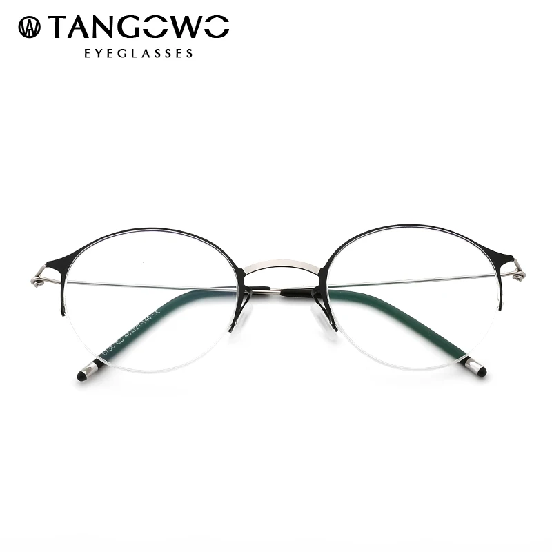 

TANGOWO Men Women Eye Glasses Frames Metal Spectacle Frames Perscription Glasses Optical Frame Mens Spectacles Frame Eyeglasses
