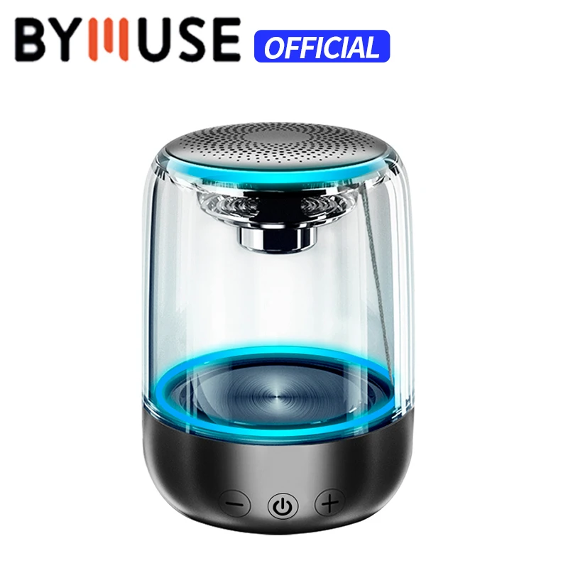 Bluetooth Колонка BYMUSE C7 Pro 5 Вт светодиодная подсветка|Портативные колонки| |