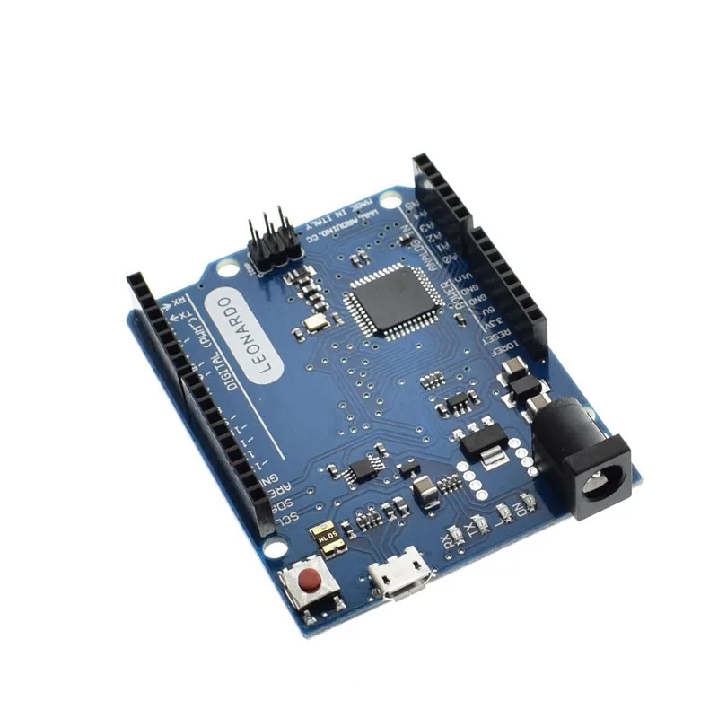 Макетная плата Leonardo R3 с микроконтроллером Atmega32u4 макетная USB кабелем совместимая