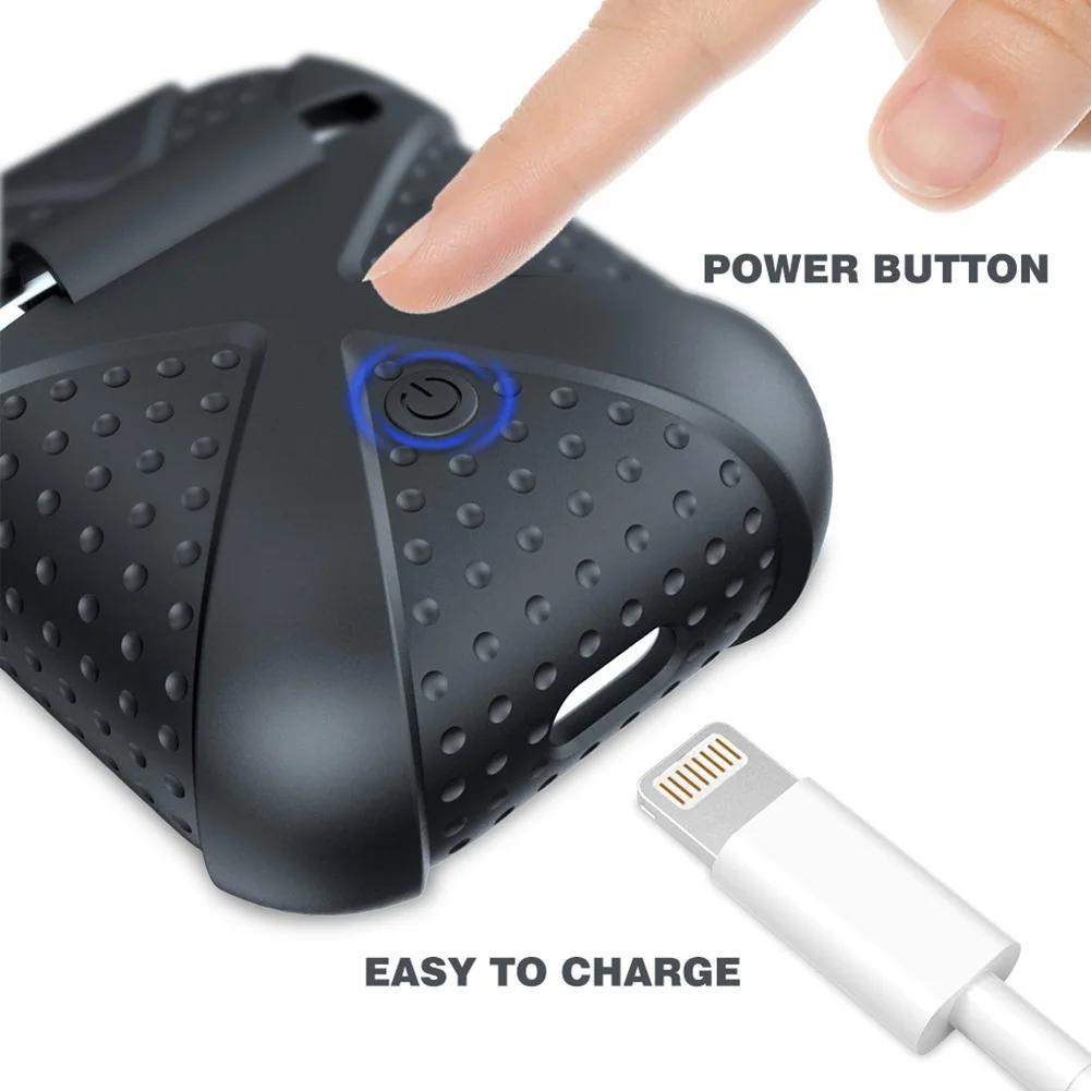 Силиконовый чехол для наушников анти-капля защитная коробка для AirPods