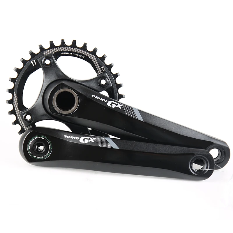 SRAM GX 1400 MTB Bicycle Bike Crankset XSYNC 32T 170/175mm Boost B148 Black Red 94BCD GXP Fits 10 11 12 Speed | Спорт и развлечения