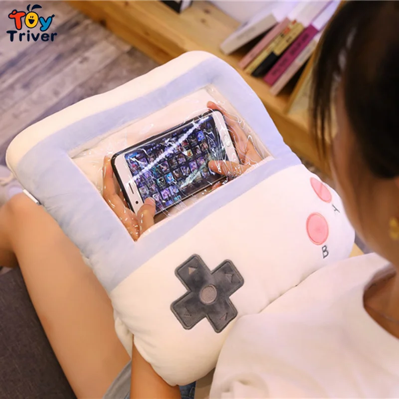 

Game Controller Hand Warmer Cushion Pillow Plush Toy Triver Stuffed Doll Kids Boy Boyfriend Adult Birthday Gift Toys Decorations