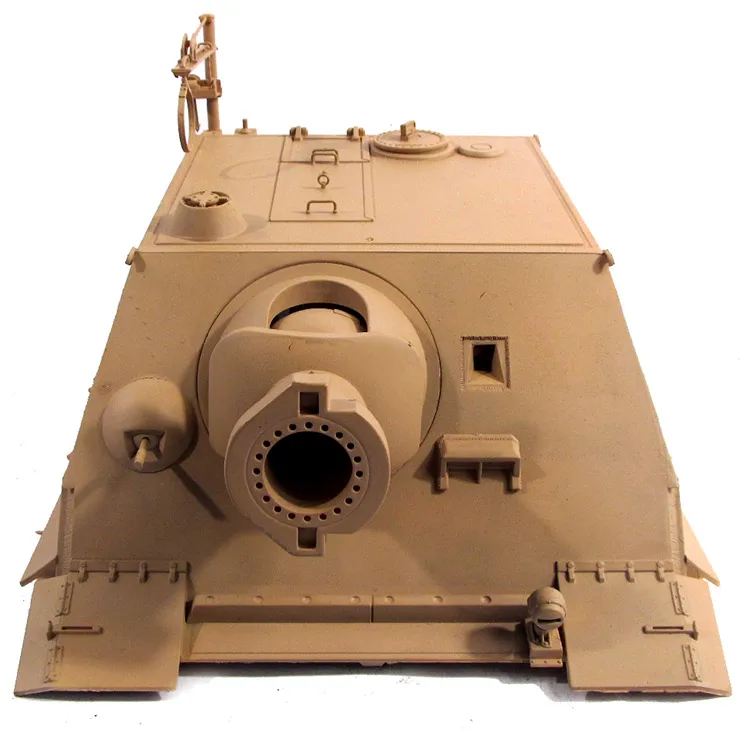 Mato 1:16 1/16 немецкий Sturmtiger 6688 пластиковый верхний корпус с инфракрасным приемником передатчика