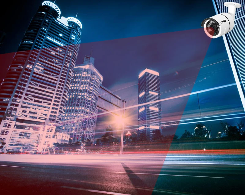 6pcs Infrared Leds Waterproof IP66 Metal 5MP 4MP 2MP Auido H.265+ 25Fps POE ONVIF IP Surveillance CCTV Camera picture 09