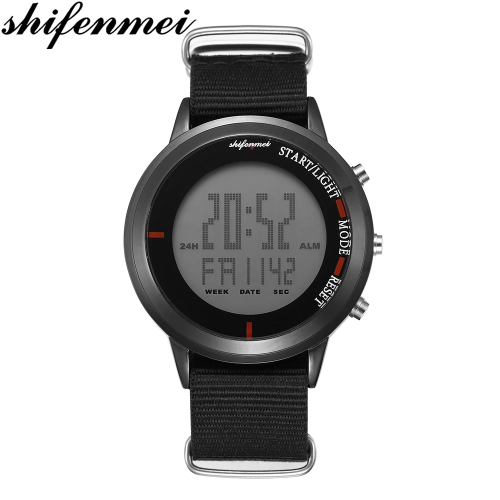 

Shifenmei Watches Mens 2019 LED Digital Clock Waterproof Sport Watches Outdoor Men Military Watch Mens Wrist Watches Great Gifts
