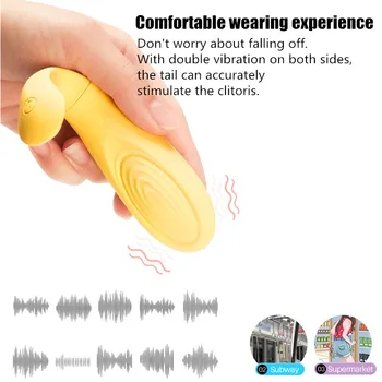 G-Spot Vibrator Clitoris Stimulator Curved Tip 10 Mode Waterproof Massager Slim Vibrators Dildo for Women Masturbator Sex Toys