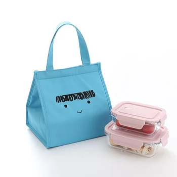

Portable Canvas Lunch Bag Student Storage Lunch Box Picnic large-capacity Takeaway Cold Storage Aluminum Foil Insulation Bag