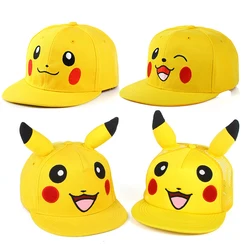 Casquette de Baseball Pokemon Pikachu, chapeau, Cosplay, Hip Hop, réglable, Anime, Kawaii, pour hommes, jouets, cadeau de noël 