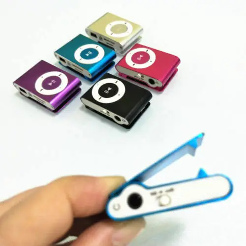 Цветной мини Mp3 музыкальный плеер mp3 ЖК экран слот для Micro TF карты USB спортивный с