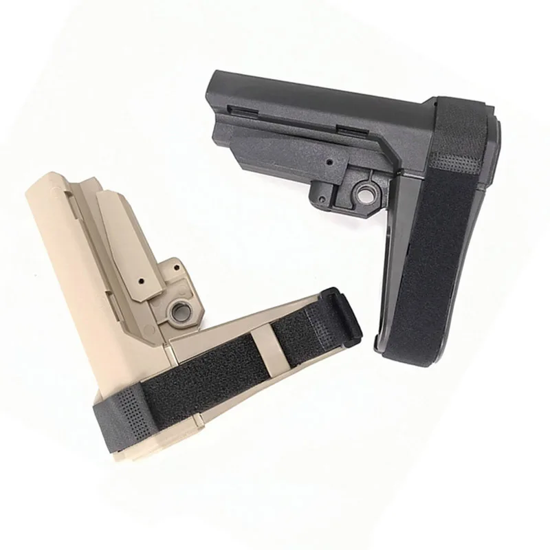 Equipo de juego CS para deportes al aire libre, nailon táctico, Stock para pistola de juguete, accesorios actualizados para piezas de pistola de juguete de bola de gel M4 HK416