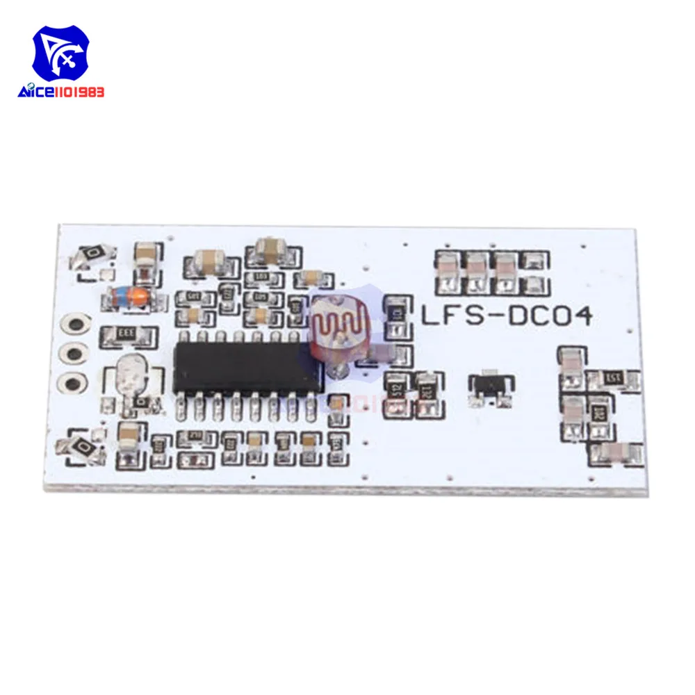 Diymore LFS DC04 2 7 GHz 5 8m Микроволновая печь Радар модуль DC 5V 360 градусов высокий уровень
