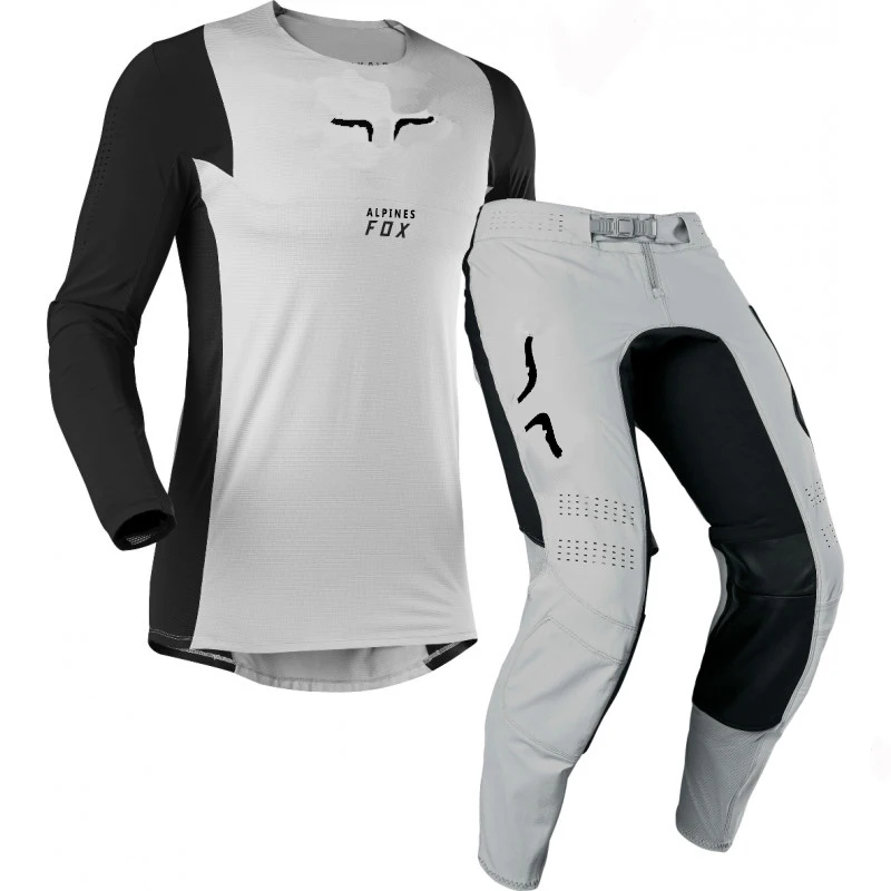 Комплекты для велоспорта ALPINES FOX FLEXAIR MTB BMX горный спуск Dirt Bike Racing gear набор для мотокросса штаны Джерси комбо