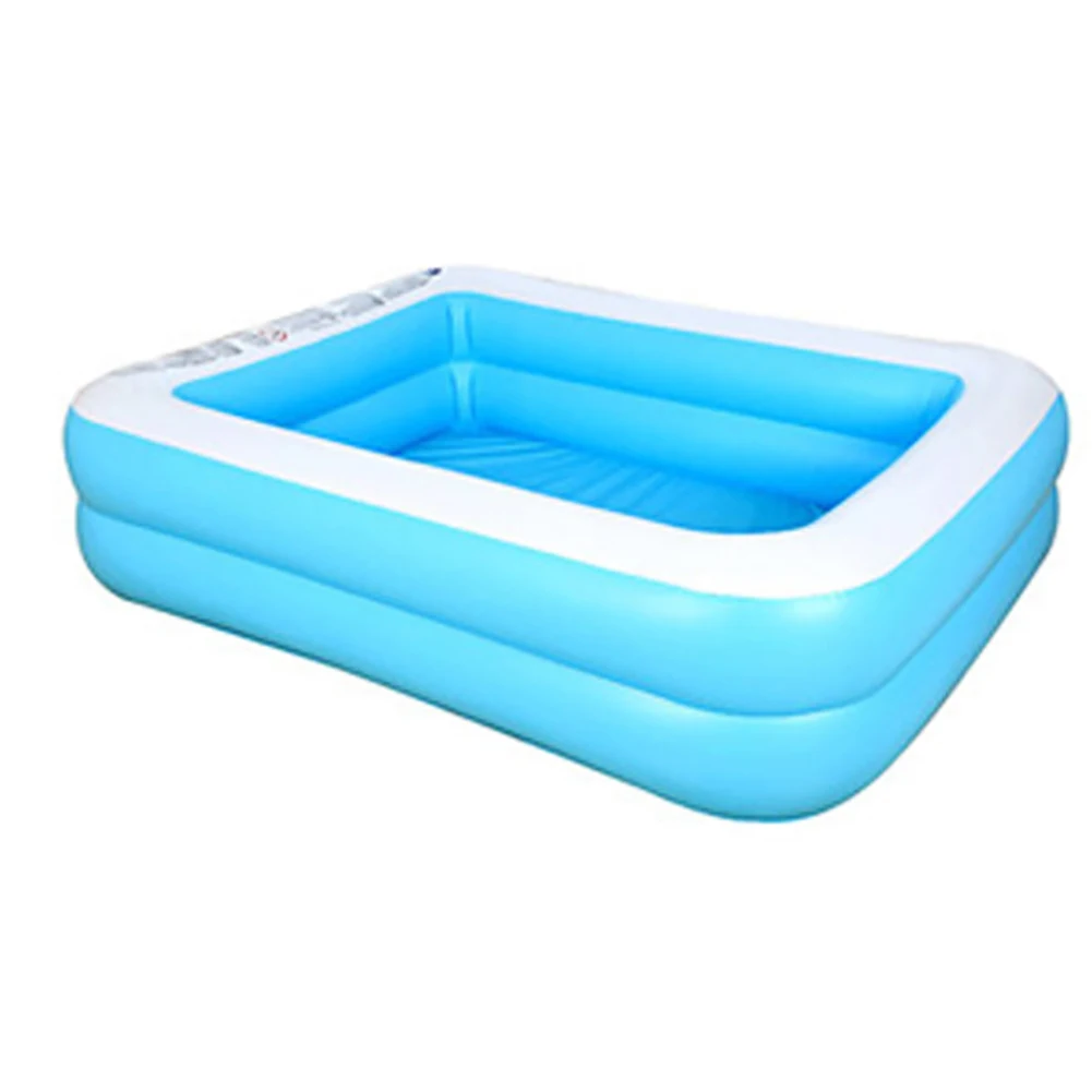 

Summer Inflatable Square Swimming Pool For Baby Kids Inflatable Pool High Quality Children's Home Use Paddling Pool Large Size