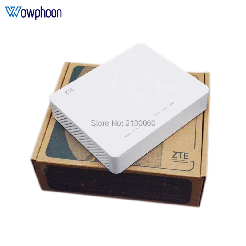 10 шт./лот ZTE F612 6 0 GPON ONU ONT Router Support FTTH HGU 1GE + 1FE 1TEL такая же функция как F601 F401 F643