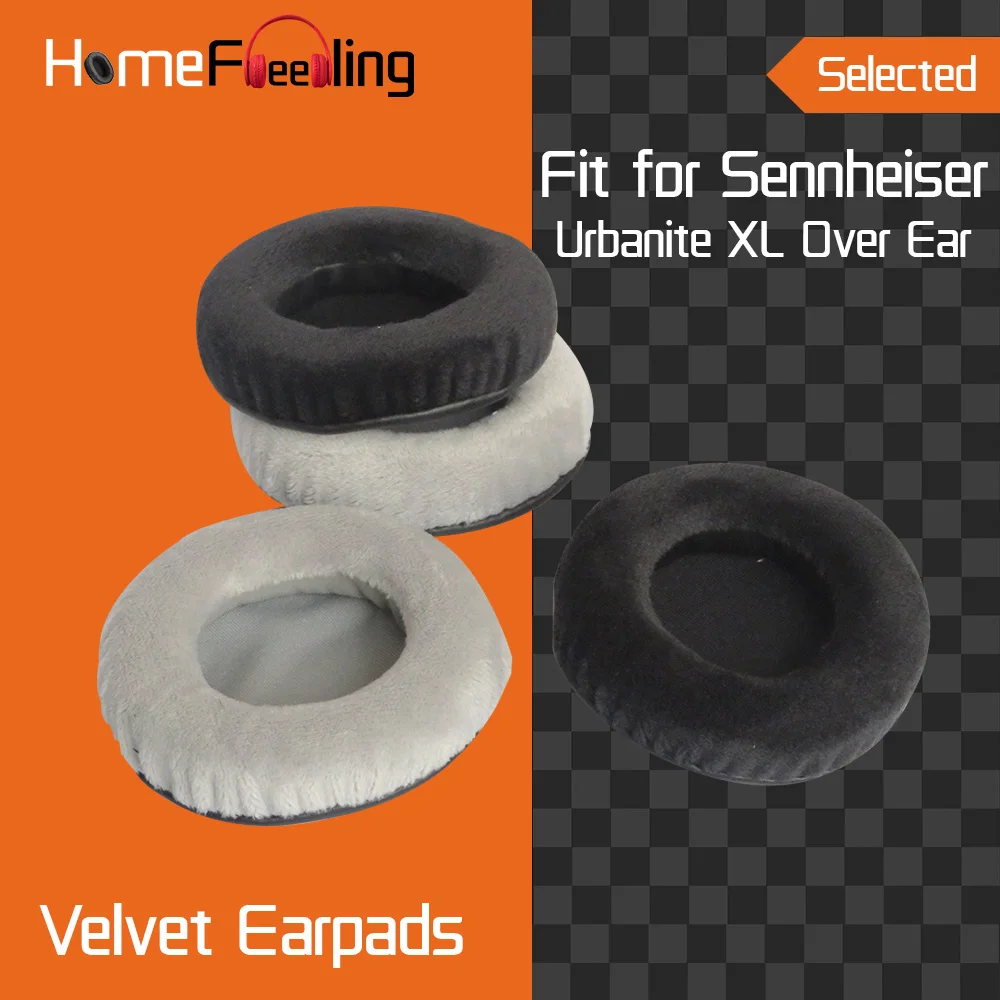 Homefeeling Earpads for Sennheiser Urbanite XL Over Ear Headphones Earpad Cushions Covers Velvet Ear Pad Replacement