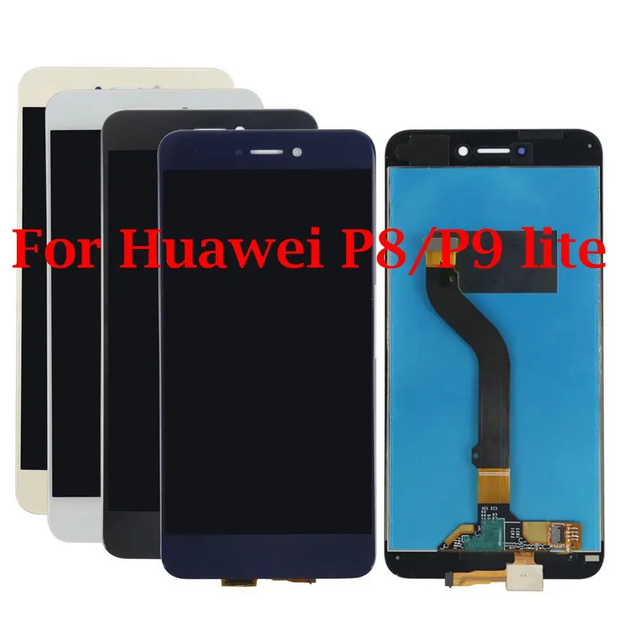 100% Оригинальный ЖК дисплей для HUAWEI P8 Lite 2017 экран Замена Huawei P9 PRA LA1 LX1|Экраны