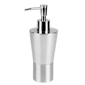

Practical Soap Dispenser Portable Push Type Bottle Pump Container Bathroom Lotion Durable Refill Stainless Steel Shampoo