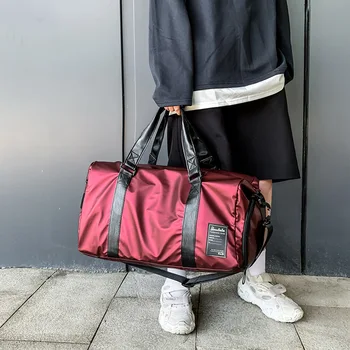 

Short-distance travel male business trip female large-capacity hand luggage bag dry and wet separation waterproof gym bag