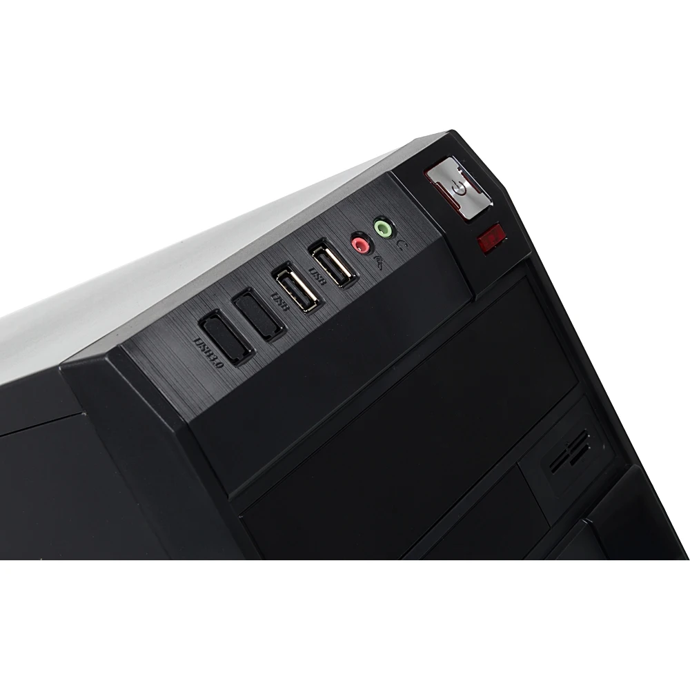 Корпус Formula FM-608 черный 450W mATX 2x120mm 2xUSB2.0 audio