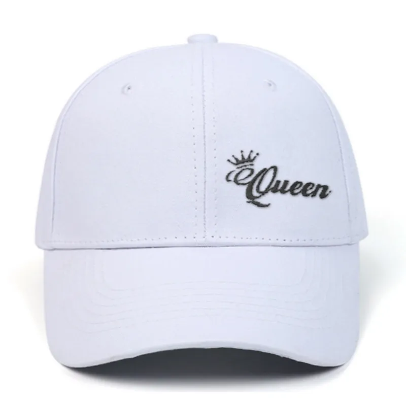 QUEEN Dad Hat For Women Embroidery KING Baseball Cap Streetwear Crown Men Hip Hop Cap Kpop Snapback Hat Hiphop Hat dropshipping