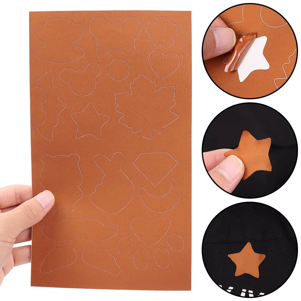 Colorful Self Adhesive Sticker Waterproof PVC Patches Repair Kit Fix Rips Holes Tent Repair Raincoat Umbrel Cloth Badge Decor camping tent repair tape