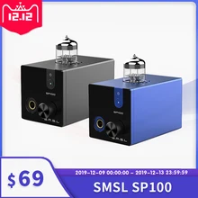 SMSL SP100 усилитель для наушников SMSL M100 DAC декодер аудио 6N3 ValveTube AMP AK4452 чип DSD512 Spdif USB DAC Amp XMOS XU208