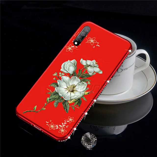 04 Для samsung A50 чехол для samsung Galaxy A50 A30 A20 A20e A10 A40 A60 A70 A80 A90 50 A505F A505 3D Цветочный Мягкий ТПУ чехол с мультипликационным рисунком - Цвет: 04