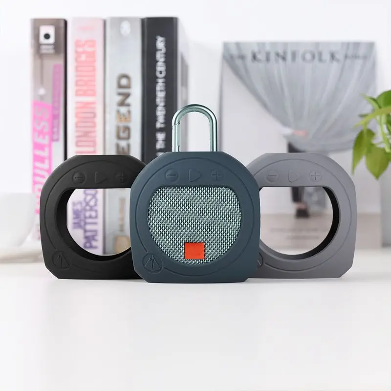 Мягкий силиконовый защитный чехол оболочка для зажима 3 Bluetooth аксессуары для динамиков