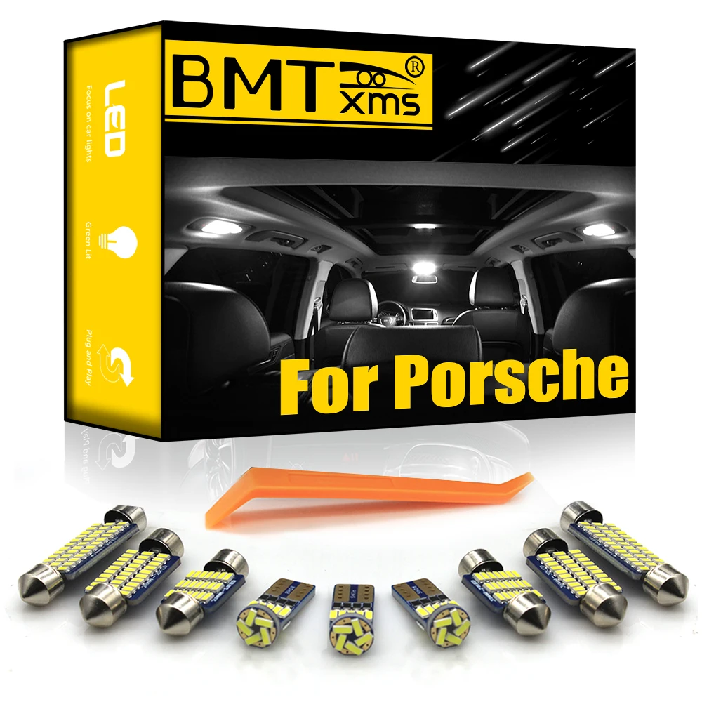 BMTxms para Porsche Panamera 970 Cayenne 9PA 92A 996 997 Boxster 986, 987 de 981 Macan 95B Caimán 987 981 Canbus LED lámpara de Interior