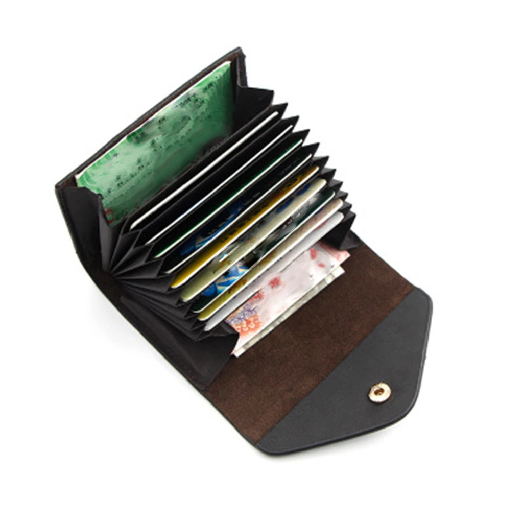 Leather Vintage Wallet Women Hasp Small And Slim Coin Pocket Purse Cards Holders Luxury Pocket Men Purse Money Bag Purse 819
