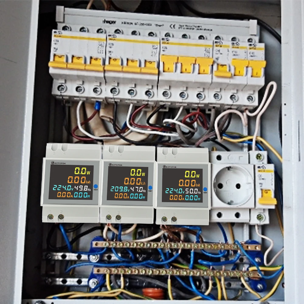 de energia ac 110v 220v 380v, voltímetro