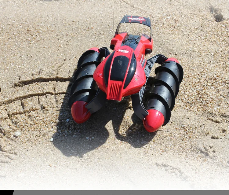 Автомобиль-амфибия водная дорожка пляжный автомобиль с дистанционным управлением детская игрушка внедорожник супер-большой Танк автомобиль