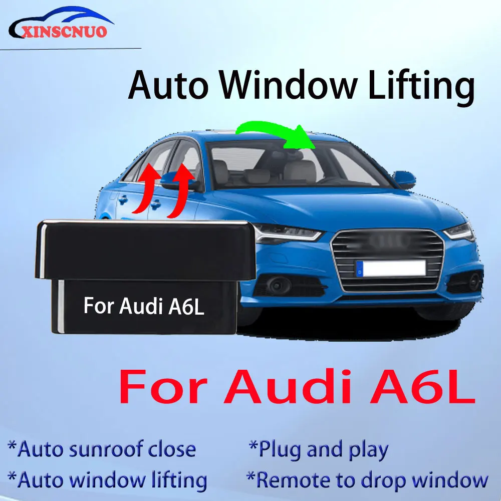 New Car OBD Window Lift For Audi A6L 2012-2016 Close sunroof Controller Automatic Device Remote Control Open Pause Windows | Автомобили и