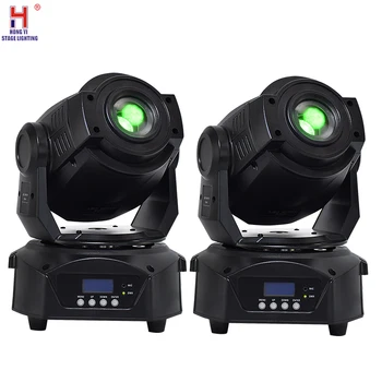 

Moving Head Beam Light 90W Spot Light With Color/Gobo Wheel Moving Light Professional DJ Stage Party Disco Lights (2pcs/lot)