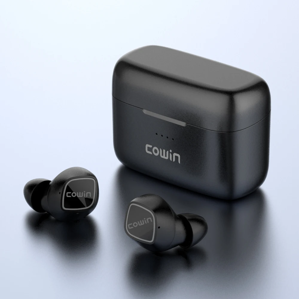 COWIN KY02 [Обновить] наушники вкладыши TWS беспроводные Bluetooth 5 0 спортивные гарнитура с