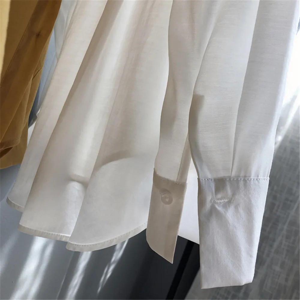 High quality 2pcs Women Blouse Shirt 2020 Summer Solid All match Satin Blouses Shirts Femal Blouse+halter tops Z1082 (16)