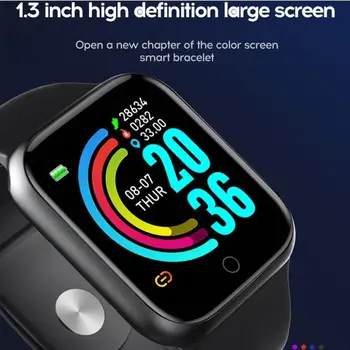 

New 2020 Smart Watch Men Women Smartwatch Electronics Smart Clock For Android IOS Fitness Tracker Square Bluetooth Smart-watch