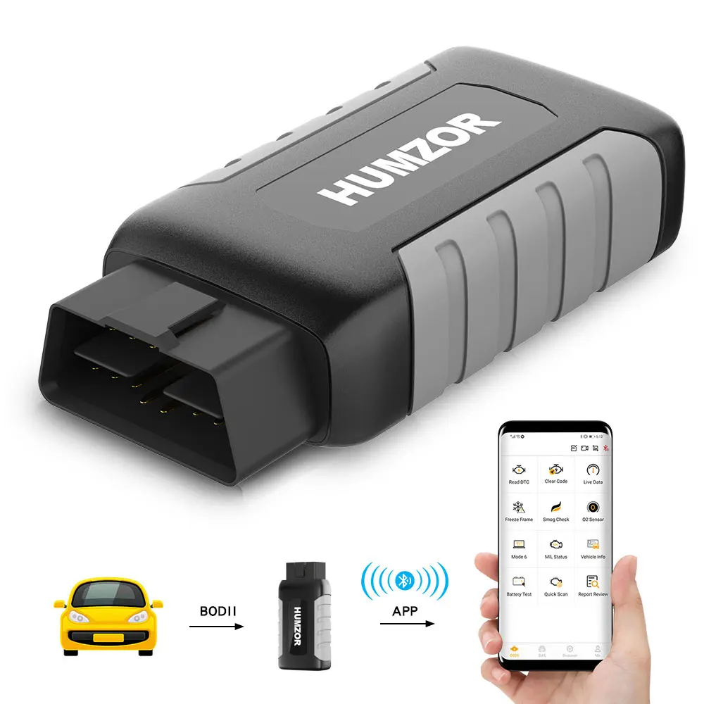 Humzor NexzDAS ND106 Bluetooth специальная функция сброса инструмента на Android и IOS для ABS, TPMS, сброса масла, DPF